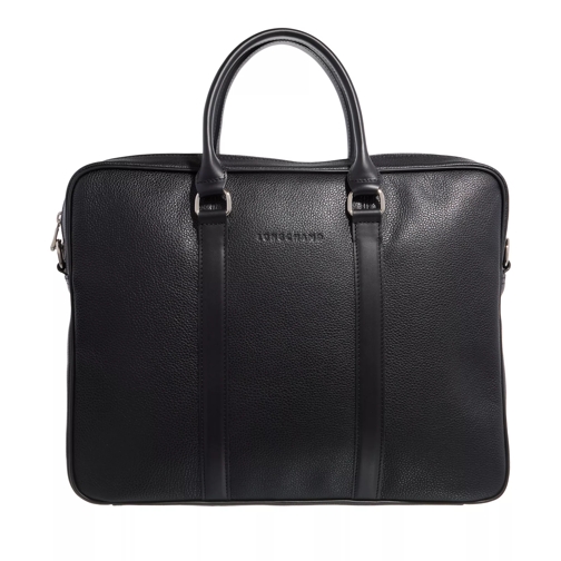 Longchamp Le Foulonné Black Businesstasche