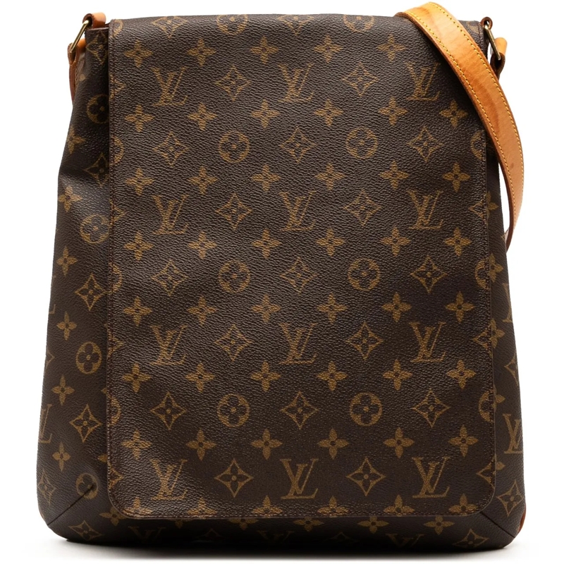 Louis Vuitton Schultertasche Monogram Musette Salsa GM braun