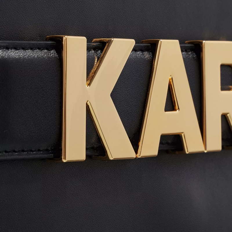 Karl Lagerfeld Crossbodytas K/Letters Flap Crossbody Black(Image 5)