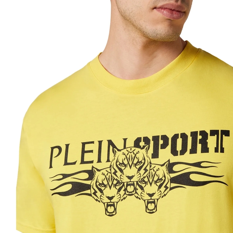 Plein Sport T-Shirt T-Shirt Tiger gelb(Image 2)