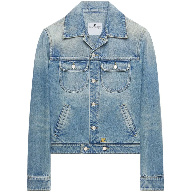 Courrèges  Jackets Denim blau