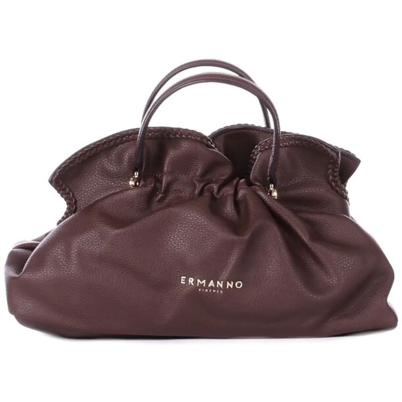 Ermanno Scervino Tote Bags Dark Brown braun