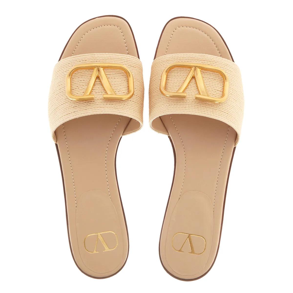 Valentino Garavani Sandalen Vlogo Signature Sandals in beige