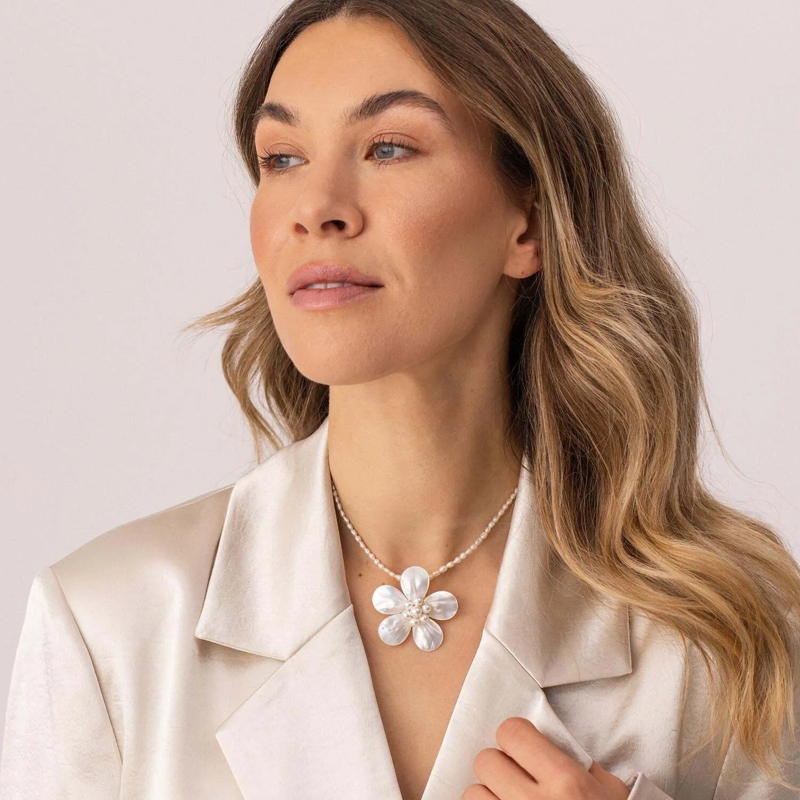 Purelei Anhänger Charm Pearly Flower gold(Image 2)