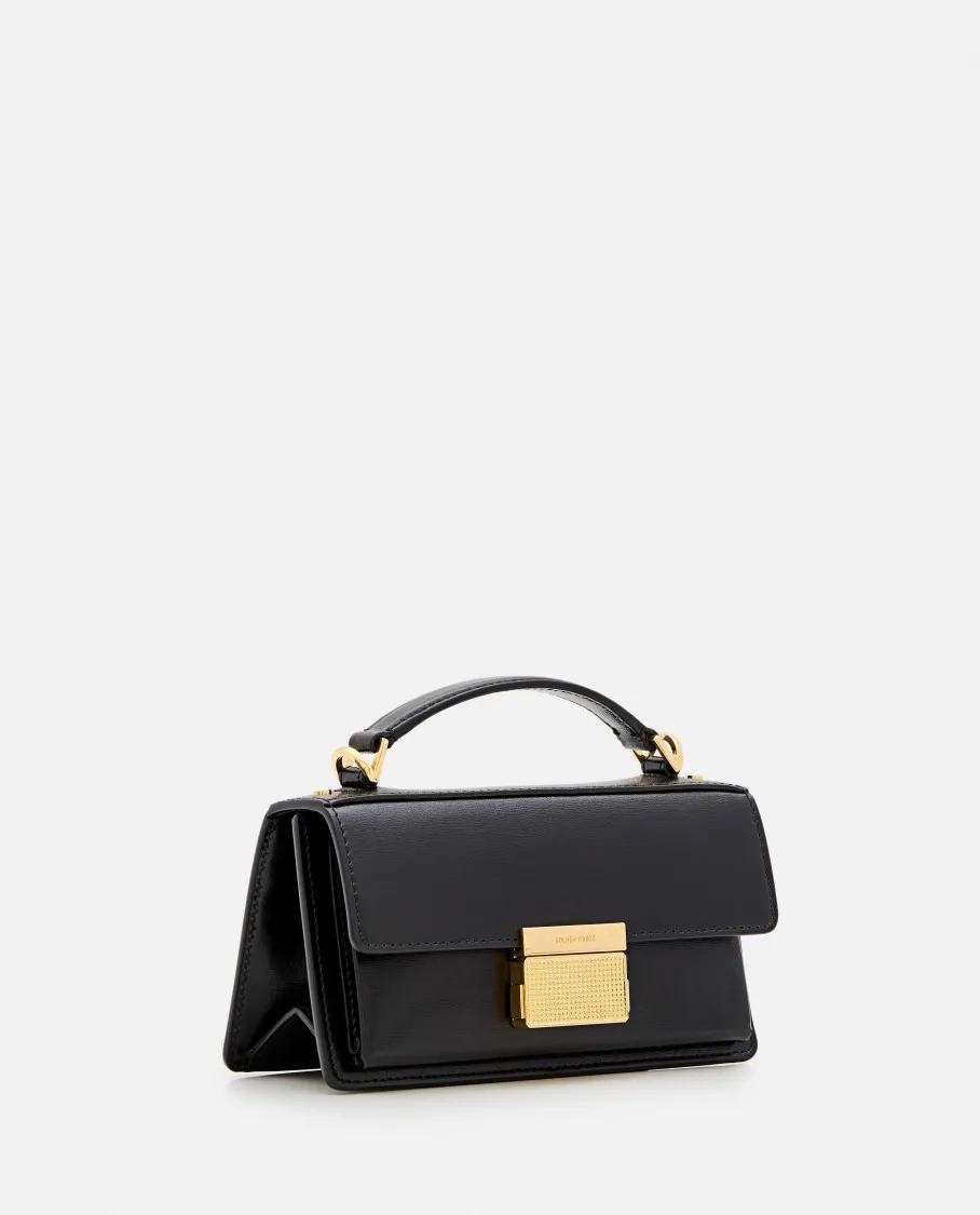 Golden Goose Crossbody bags Small Venezia Palmellato Leather Handbag in zwart