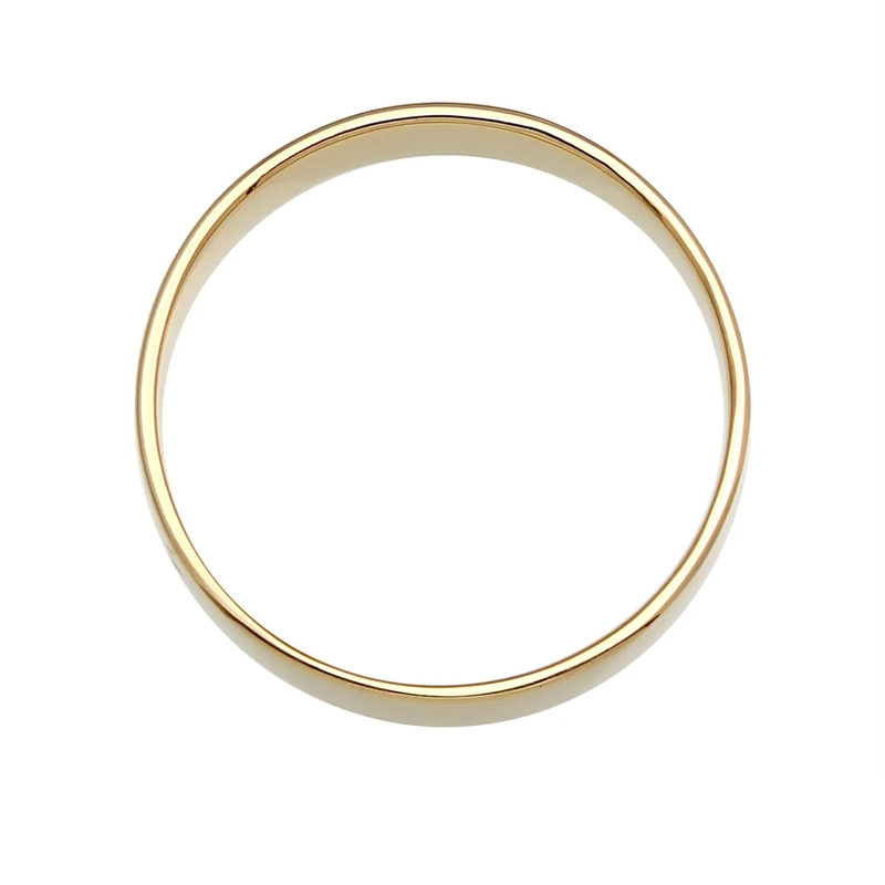 Elli Ring Ring Bandring Trauring Basic Hochzeit Paar 585 Gel gold(Image 3)