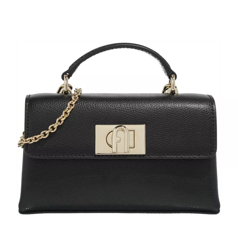 Furla Minitasche Furla 1927 Mini Crossbody Top Handle Nero