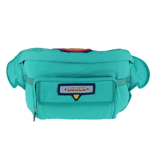 Gucci Belt Bag with Patches Turquoise Crossbodytas
