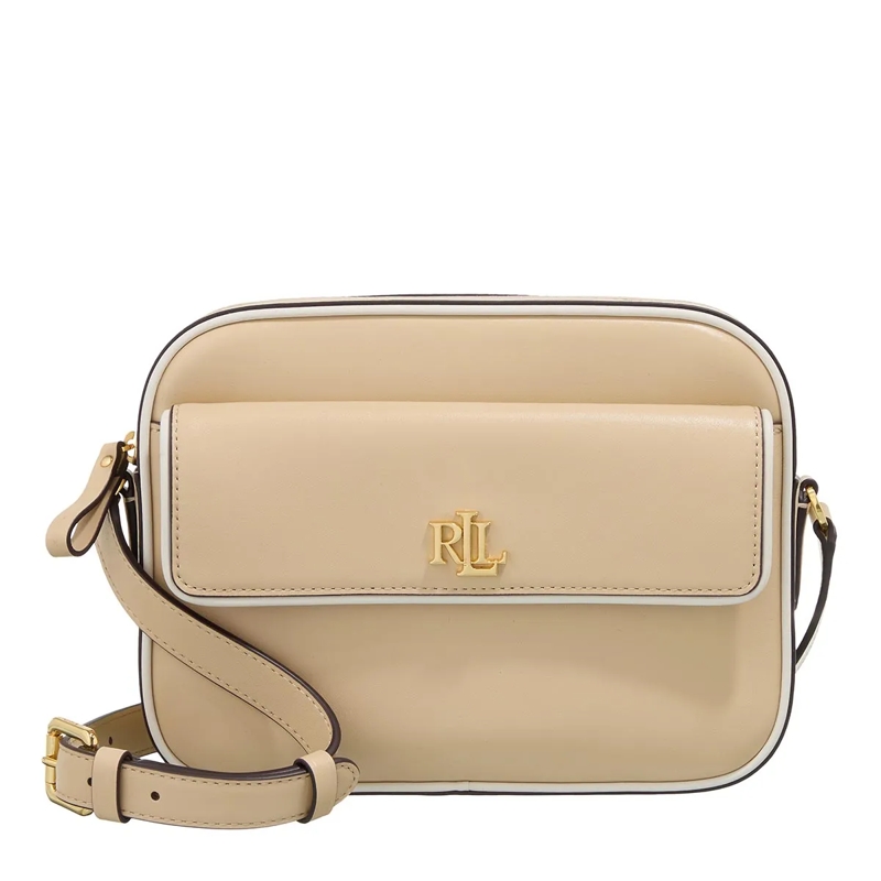 Lauren Ralph Lauren Crossbody Bag Marcy Cmra-Crossbody-Medium Sand Dune/Soft White