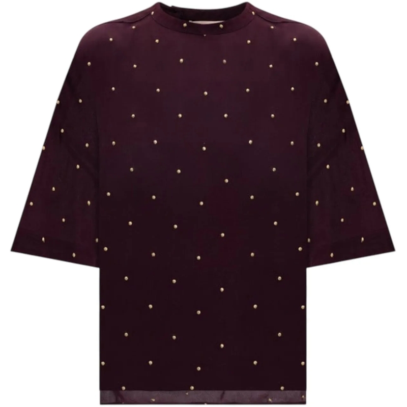 Twin-Set Chemisier Shirts Bordeaux rot