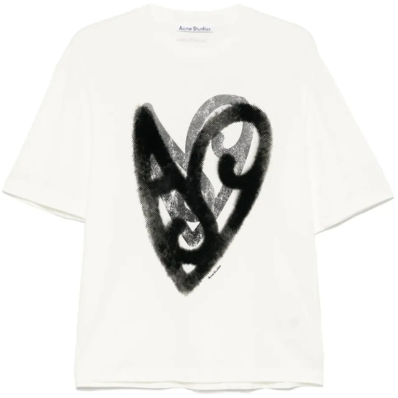 Acne Studios T-shirt T-shirt Optic White weiß