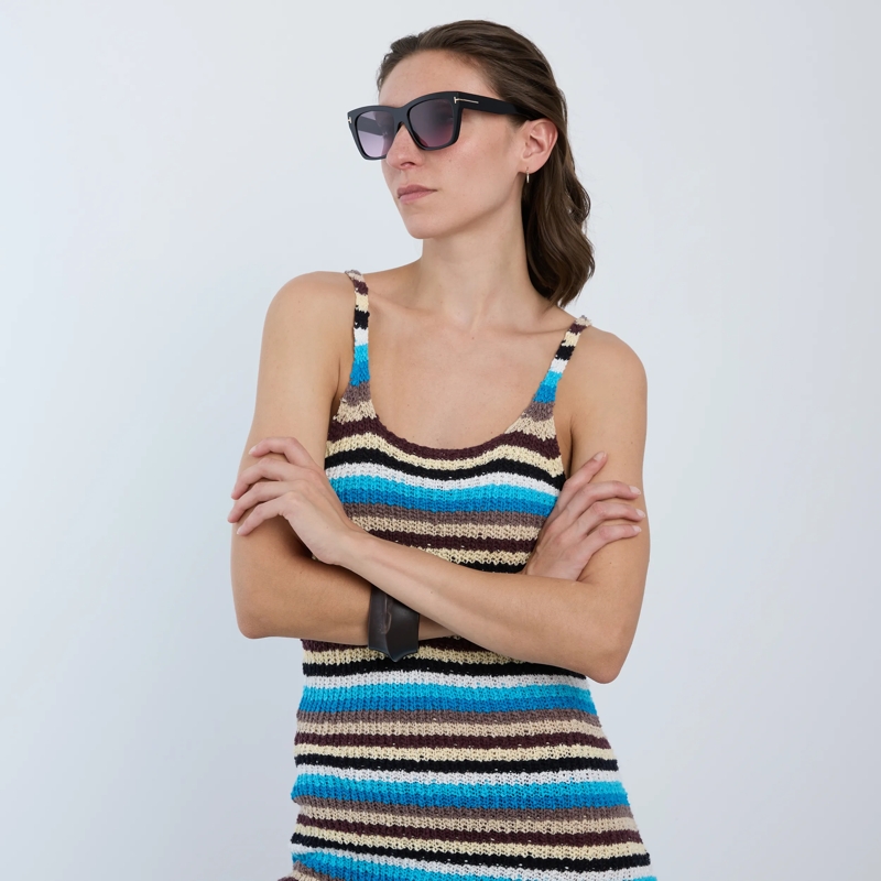 Tom Ford Sonnenbrille Flynn-02 Shiny Black(Image 2)
