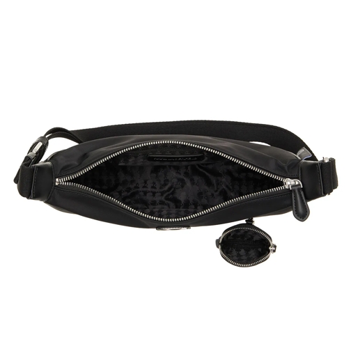 Karl Lagerfeld Sac à bandoulière Ikon Nylon Sm Half Moon Sb Black (Image 5)