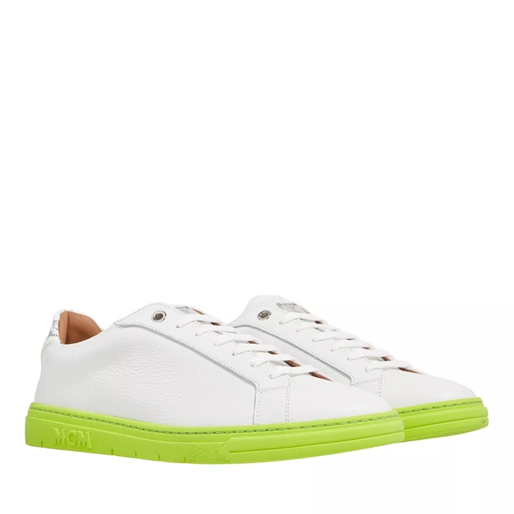 Mcm hot sale white sneakers