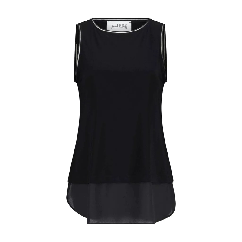 Joseph Ribkoff Legeres Oberteil Top aus elastischem Jersey Schwarz