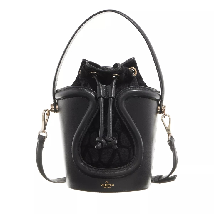 Cheap black deals bucket bag