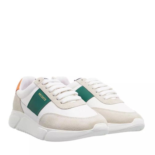 Axel Arigato Genesis Vintage Runner White Green Orange scarpa da ginnastica bassa