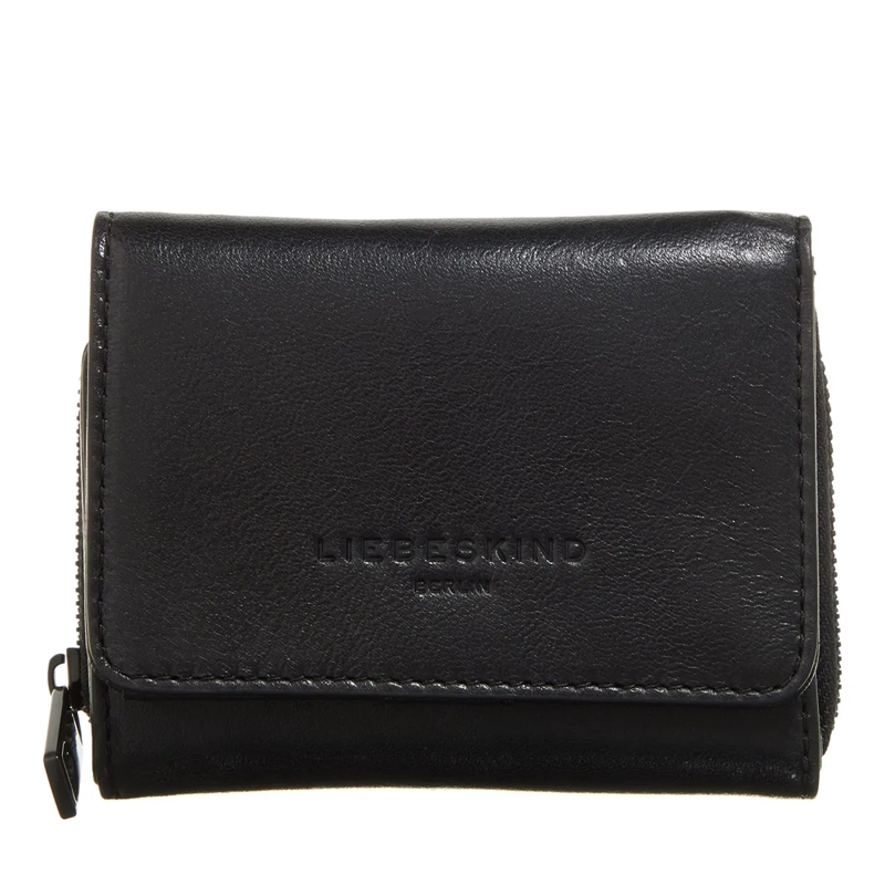 Liebeskind Berlin Portemonnaie mit Überschlag Paris 4 Lamb Sf Verna Black