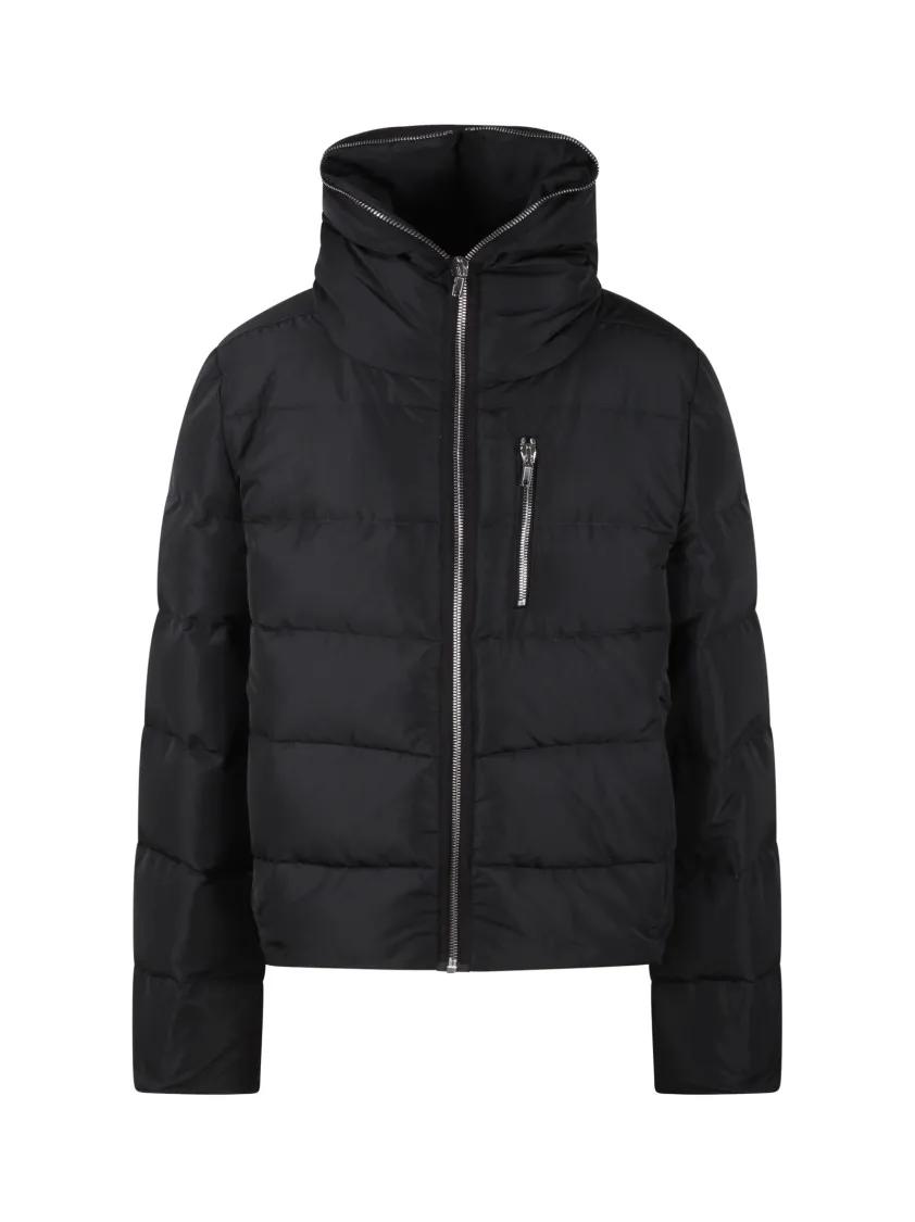 Thumbnail - Rick Owens - Sealed Hooded Padded Jacket - Größe 50 - schwarz