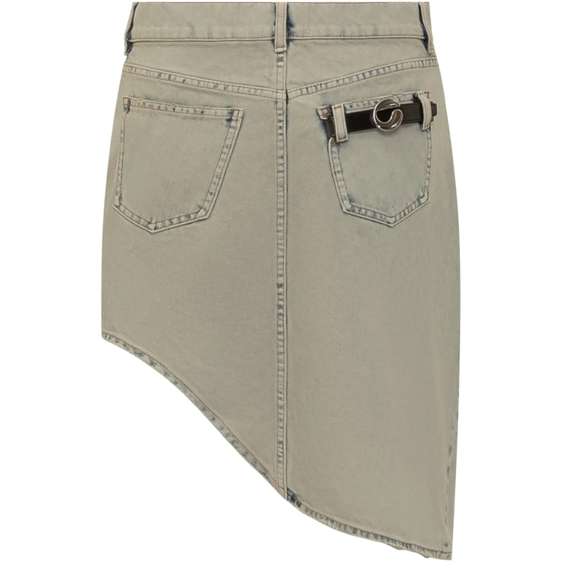 Coperni Minirock Gonna in Denim taupe(Image 2)