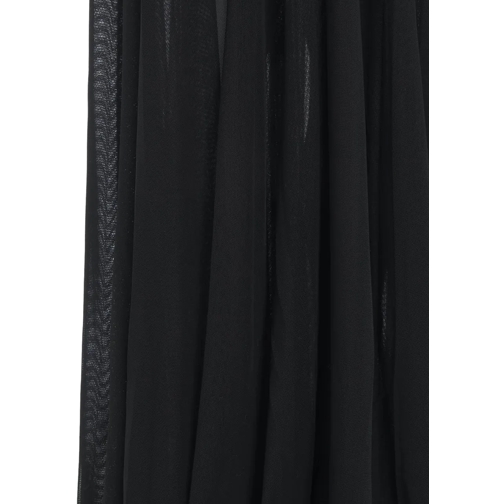 Norma Kamali Robes midi Maxi dress with tulle skirt 'Cayla' schwarz (Image 5)