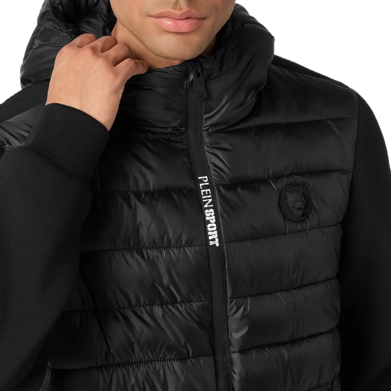 Plein Sport Lederjacke Jacke Tiger schwarz(Image 5)