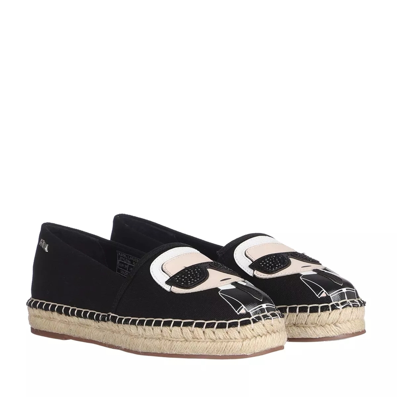Karl Lagerfeld Espadrilles KAMINI Karl Ikonic Slip On Black