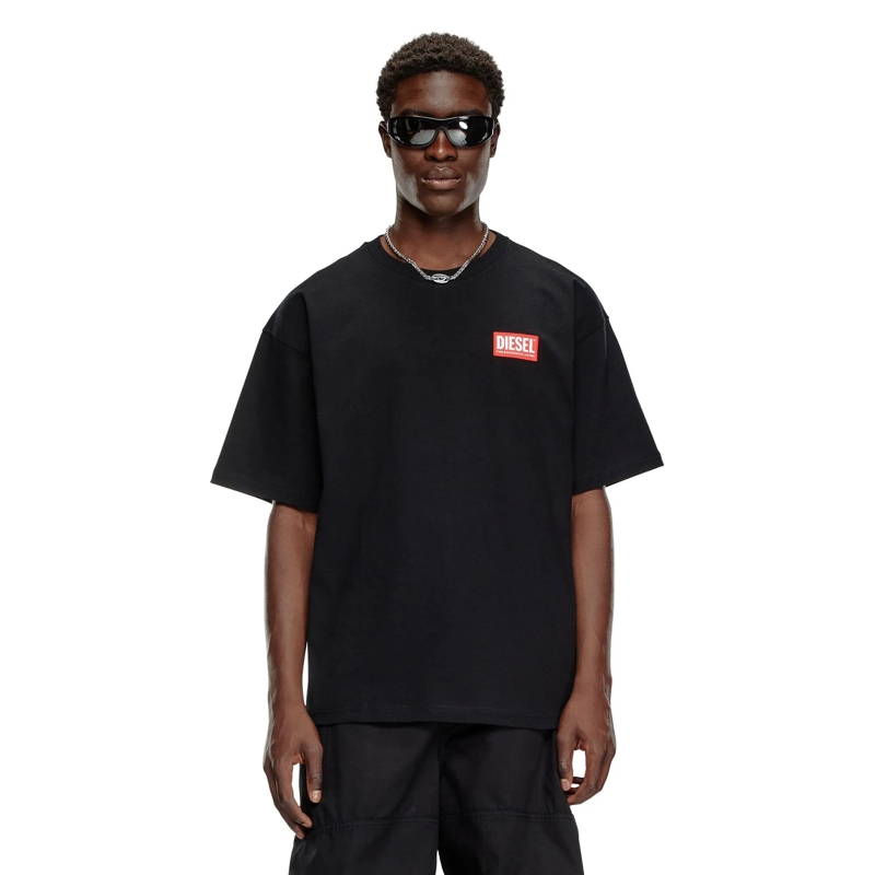 Diesel Hemd T-BOXT-LAB T-SHIRT 1er Pack schwarz(Image 2)