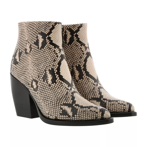 Chloé Rylee Ankle Boots Leather Eternel Grey Stiefelette