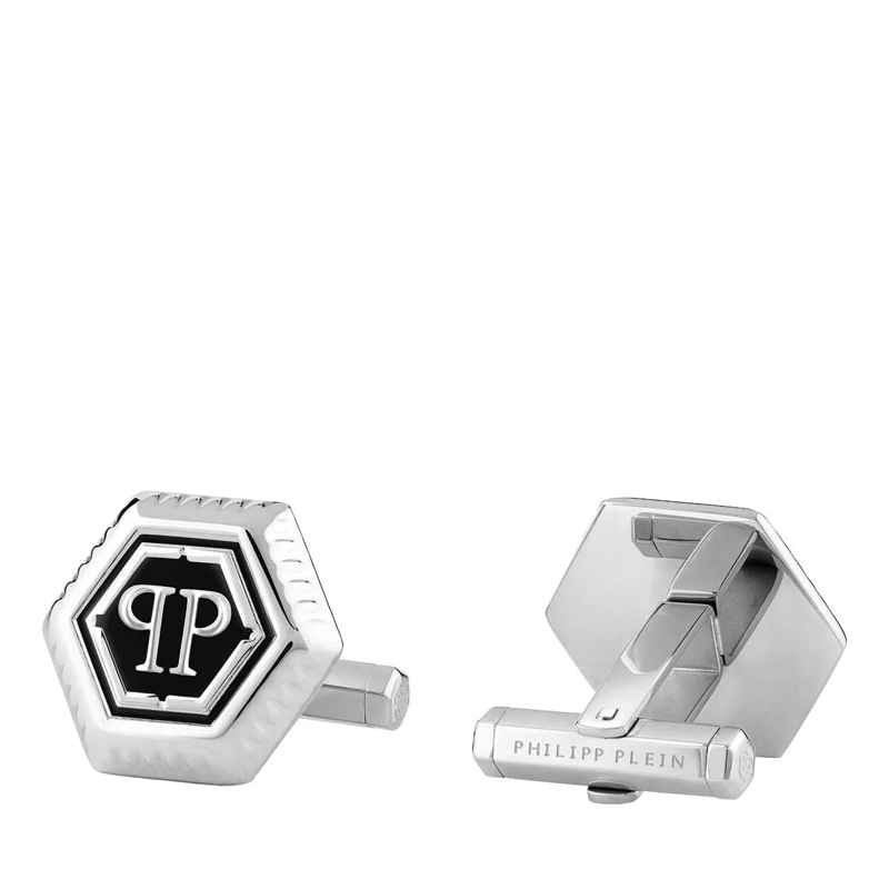 Philipp Plein Manschettenknöpfe Cufflinks Plein Icon silber(Image 3)