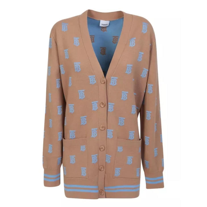 Burberry store cardigan sale