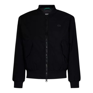 Lacoste bomber jacket black new arrivals