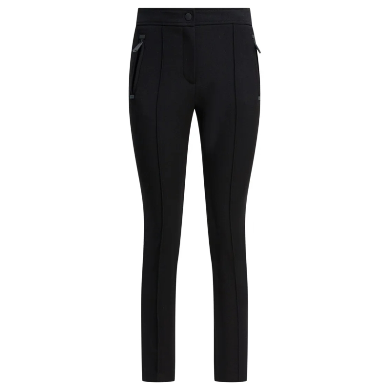 Moncler  Mid-Rise Slim Fit Nylon Pants Black