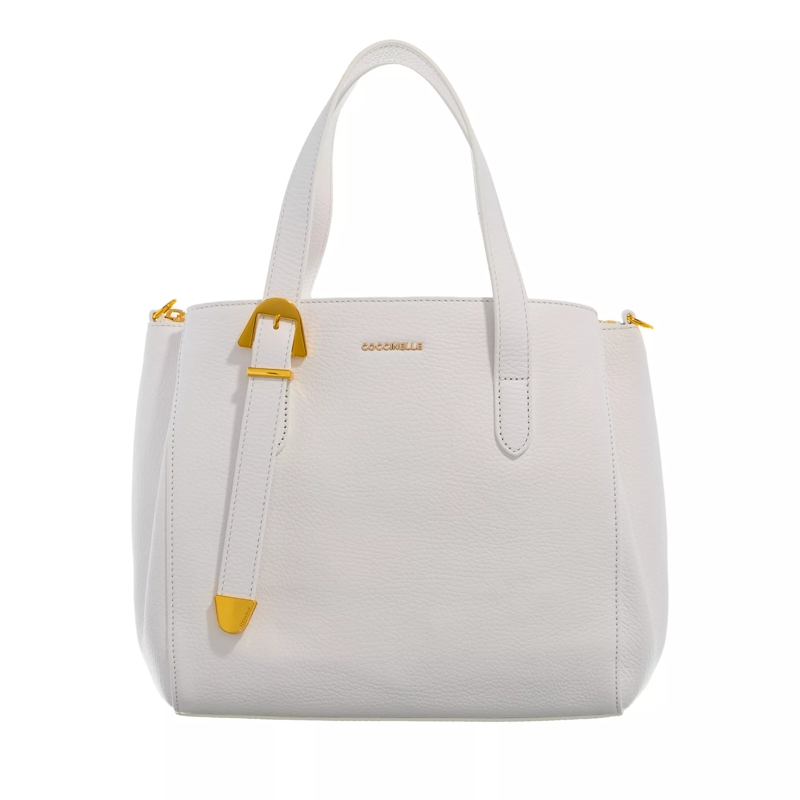Coccinelle Tote Gleen Handbag Brillant White
