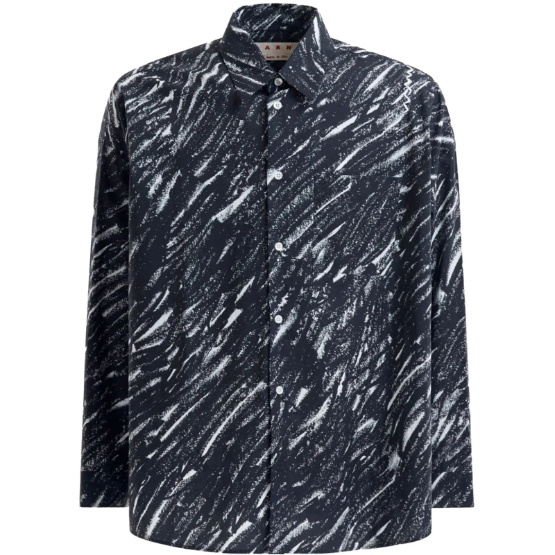 Marni Legeres Oberteil Shirts Grey grau