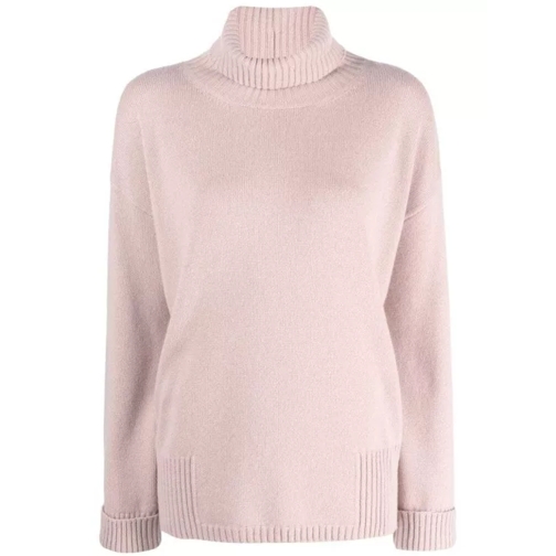 Lorena Antoniazzi Roll-Neck Light Pink Knitwear Jumper Pink 