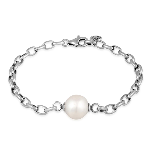 Haze & Glory Armband Gliderarmband - Chunky Perle 925 Silber silber 