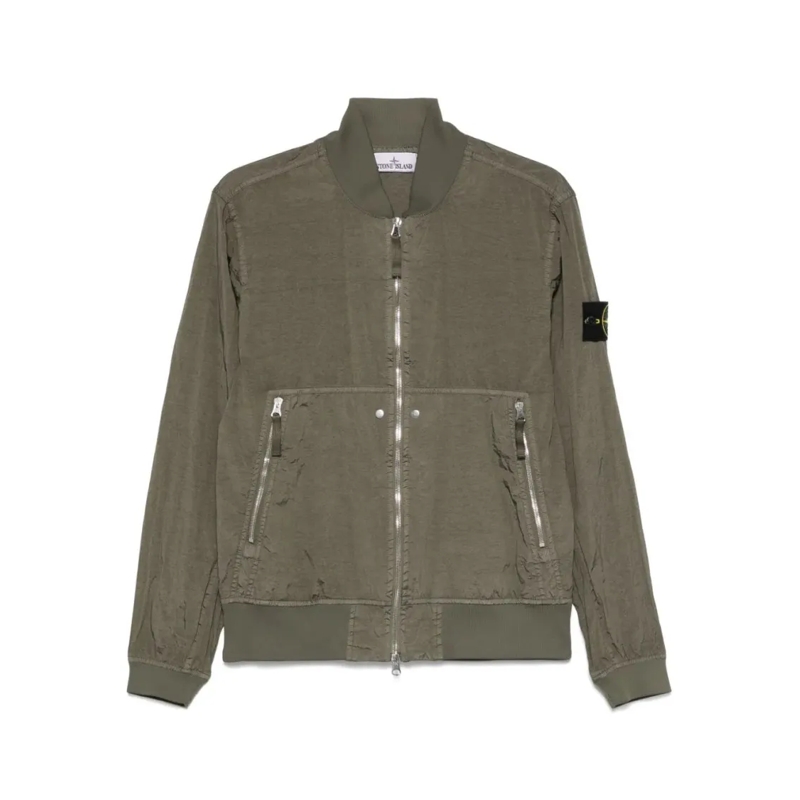 Stone Island Blouson aviateur Waterproof Bomber Jacket Green