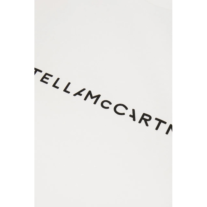 Stella McCartney T-Shirt Stella Mccartney White cotton oversize t-shirt weiß(Image 2)
