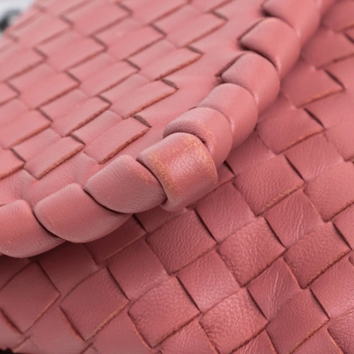 Bottega Veneta Sac à bandoulière 2012-2024 Small Nappa Intrecciato Olimpia Shoulder rose (Image 2)