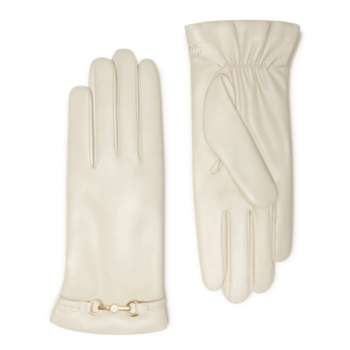 Isabel Bernard Handschoen Isabel Bernard Honoré Marcelia cream goatskin leat Taupe