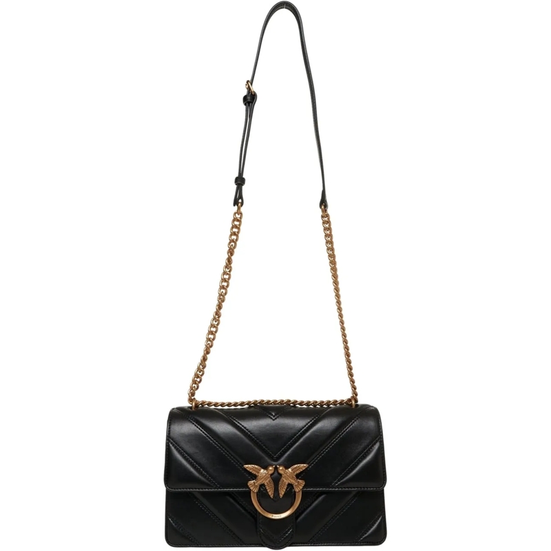 Pinko Sac à bandoulière Crossbody bag 'Love Bag' schwarz