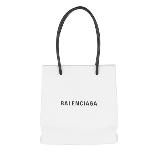 Balenciaga XS Shopping Bag White Minitasche
