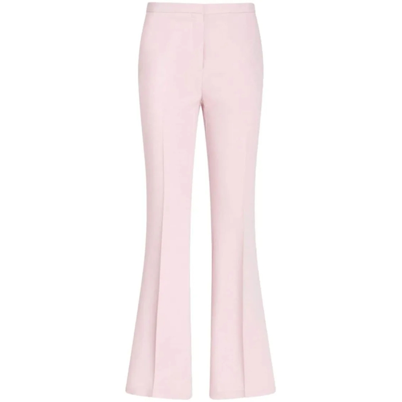 Etro  Light Pink Stretch Cady Trousers Purple