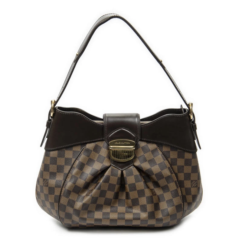 Louis Vuitton Schultertasche Sistina MM braun