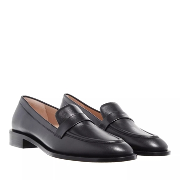 Stuart Weitzman Palmer Sleek Loafer Black Loafer