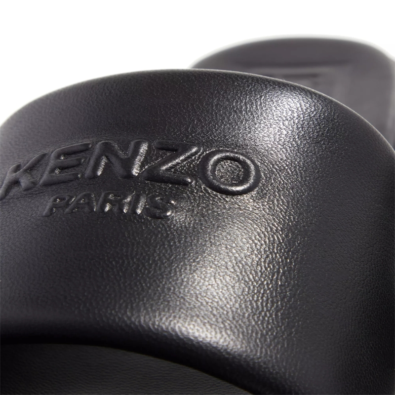 Kenzo Slides Oki Flat Mules Black(Image 3)