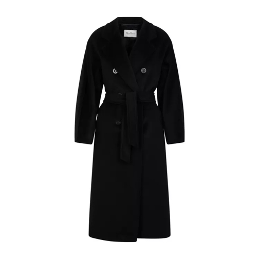 Max Mara Madame Wool Coat Black 