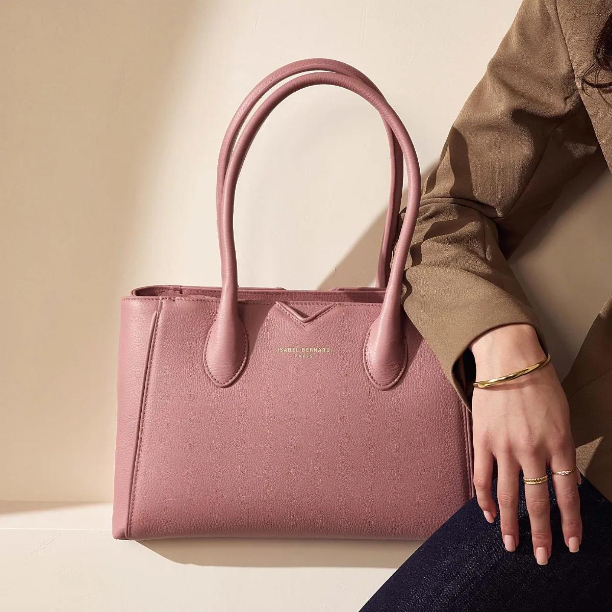 Isabel Bernard Crossbody bags Honoré Cloe Midi Handtasche in poeder roze