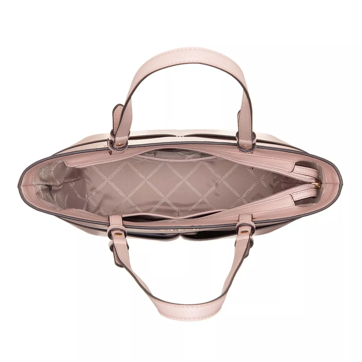 Pink metallic clearance michael kors purse